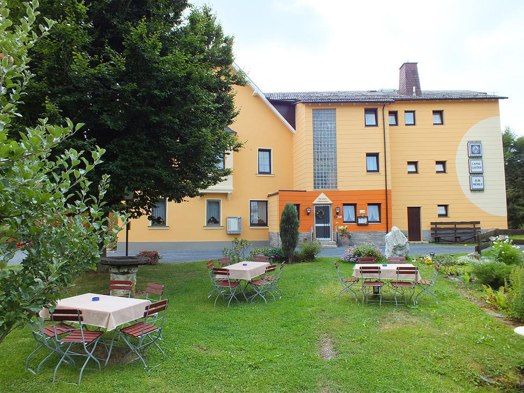 Landgasthof Zur Mühle Naila Exterior foto